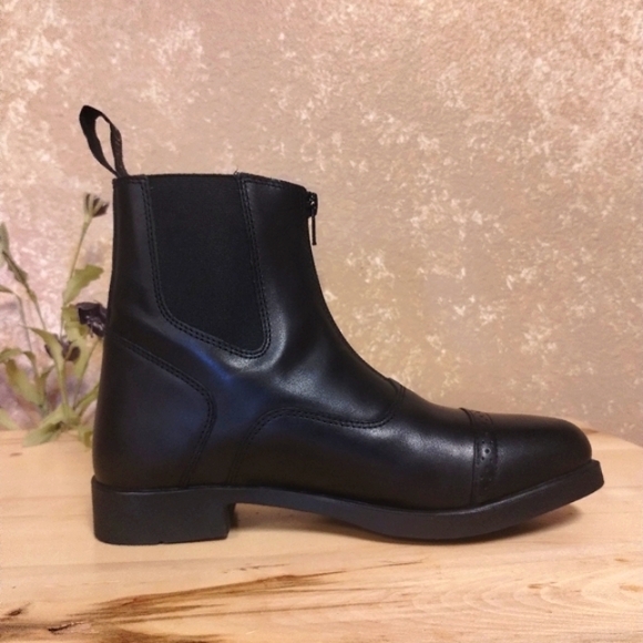 OEQ Ladies CoreRide Leather Paddock Boot 8 - Picture 1 of 9